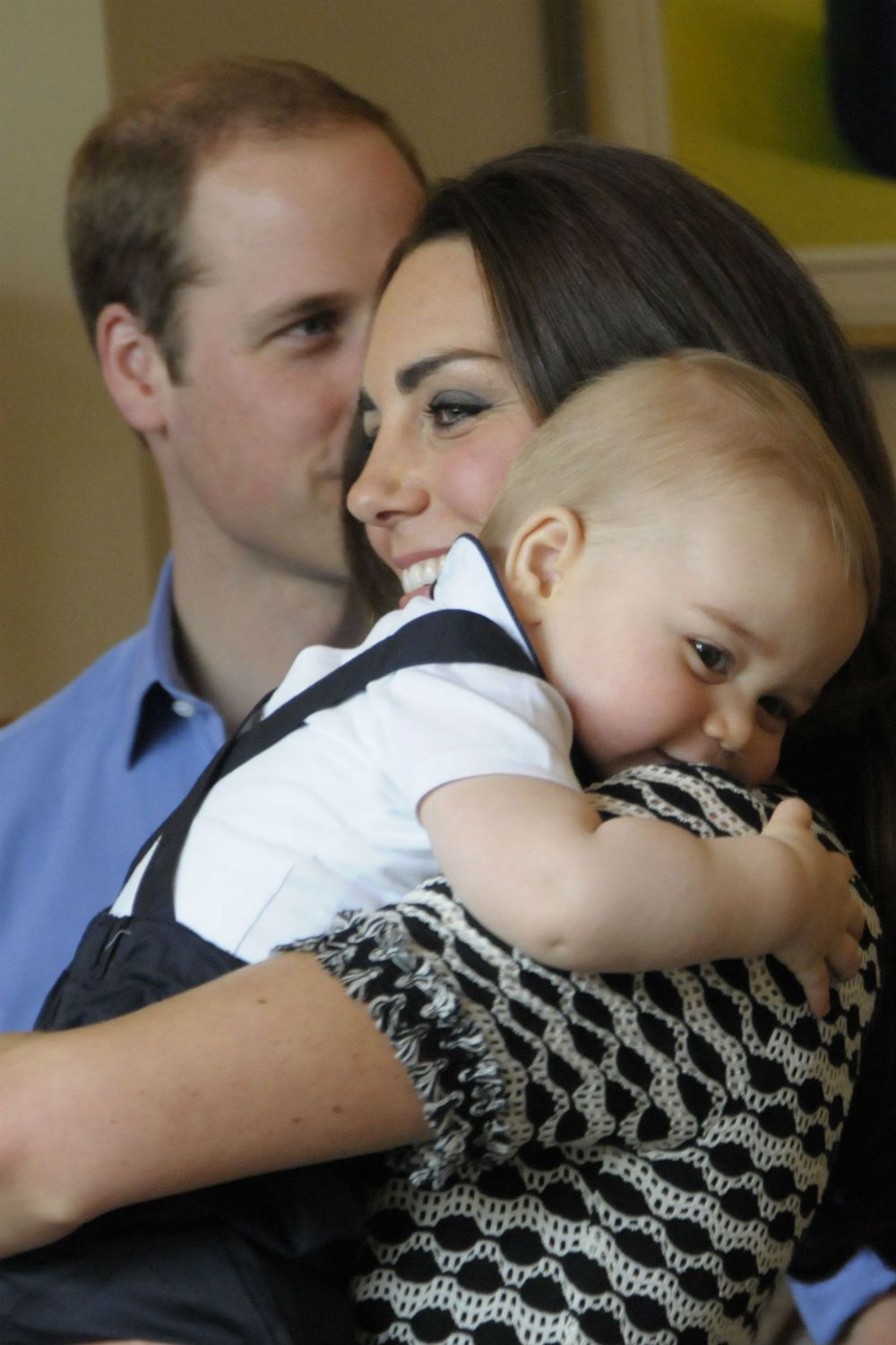 Kate Middleton and Prince George in New Zealand