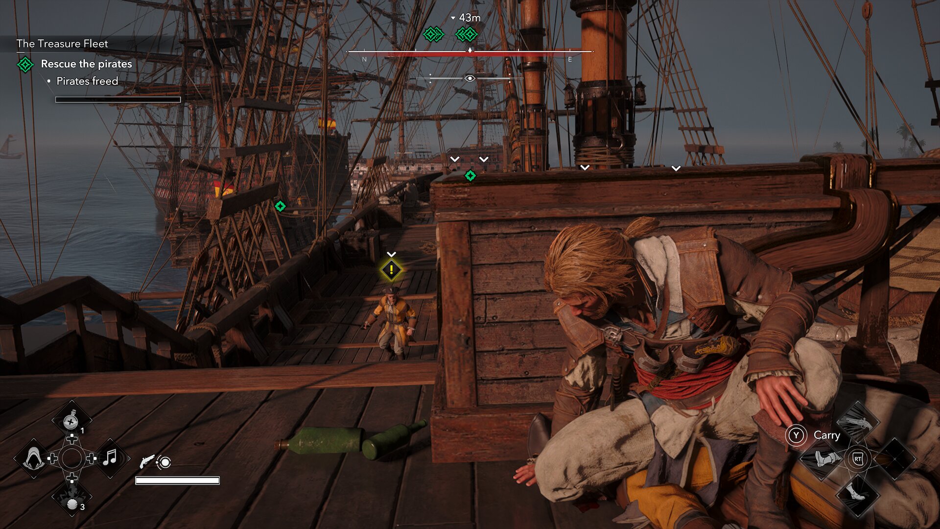 Assassin's Creed Black Flag Resynced screenshots on Xbox Series S