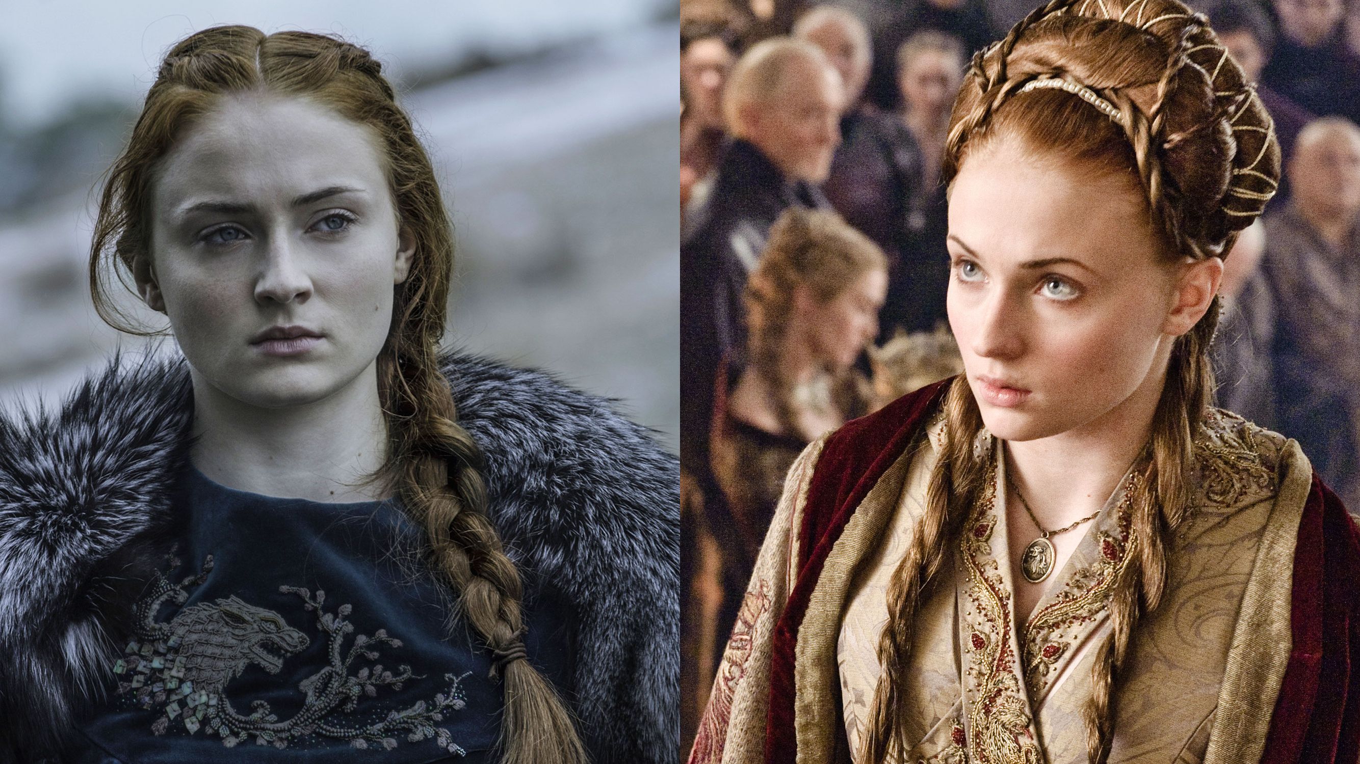 All of Sansa Stark's Most Meaningful Hairstyles from 'Game of Thrones'