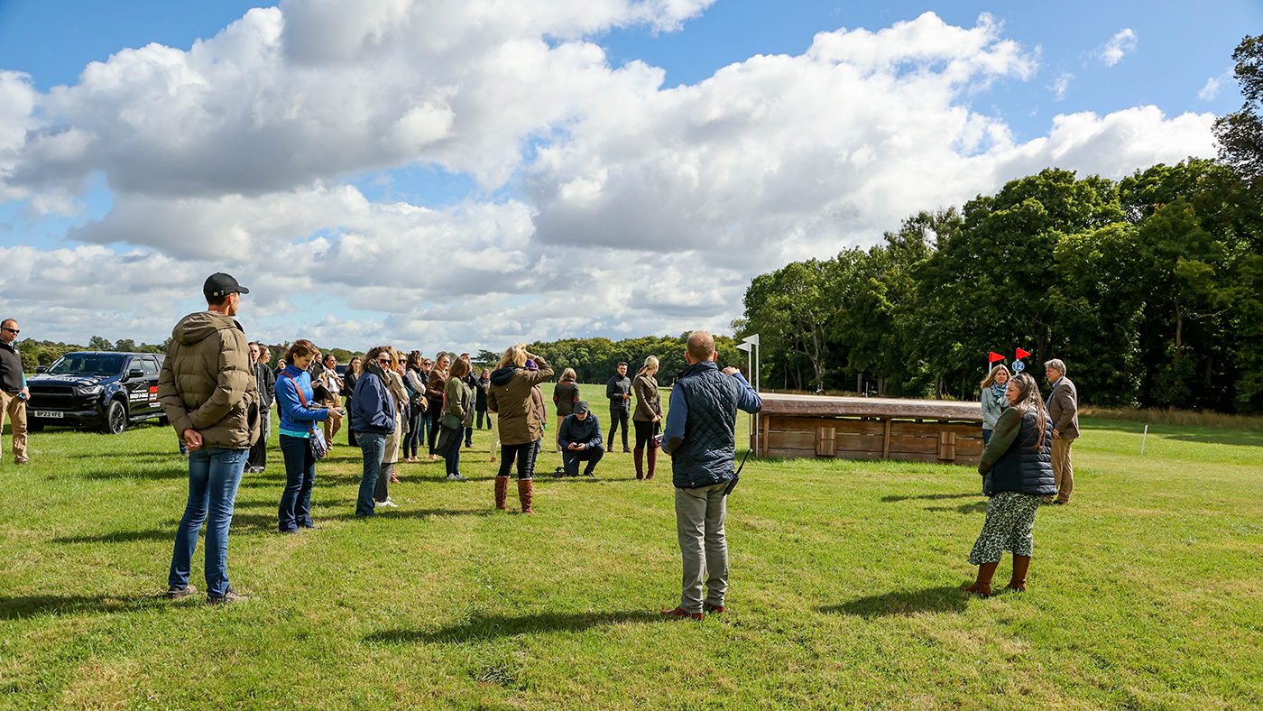 BPIHT Media Day - David Evans Course Walk at fence 12 (Forresters Hut)