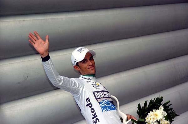 Alberto Contador once again extended his lead in the young rider classification.
