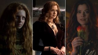 Clare Foley, Maggie Geha, and Peyton List as Poison Ivy on Gotham