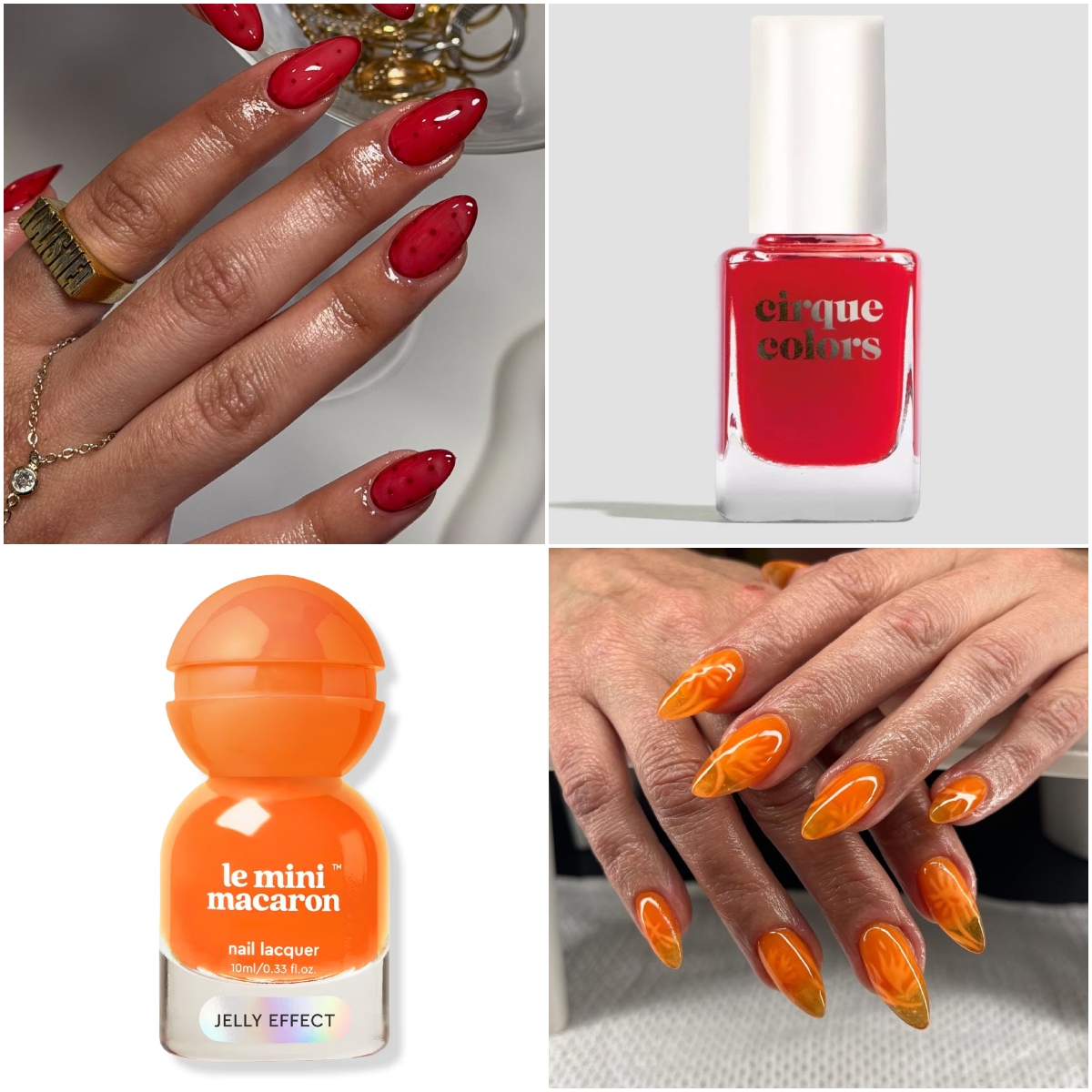 jelly nail designs and nail polishes