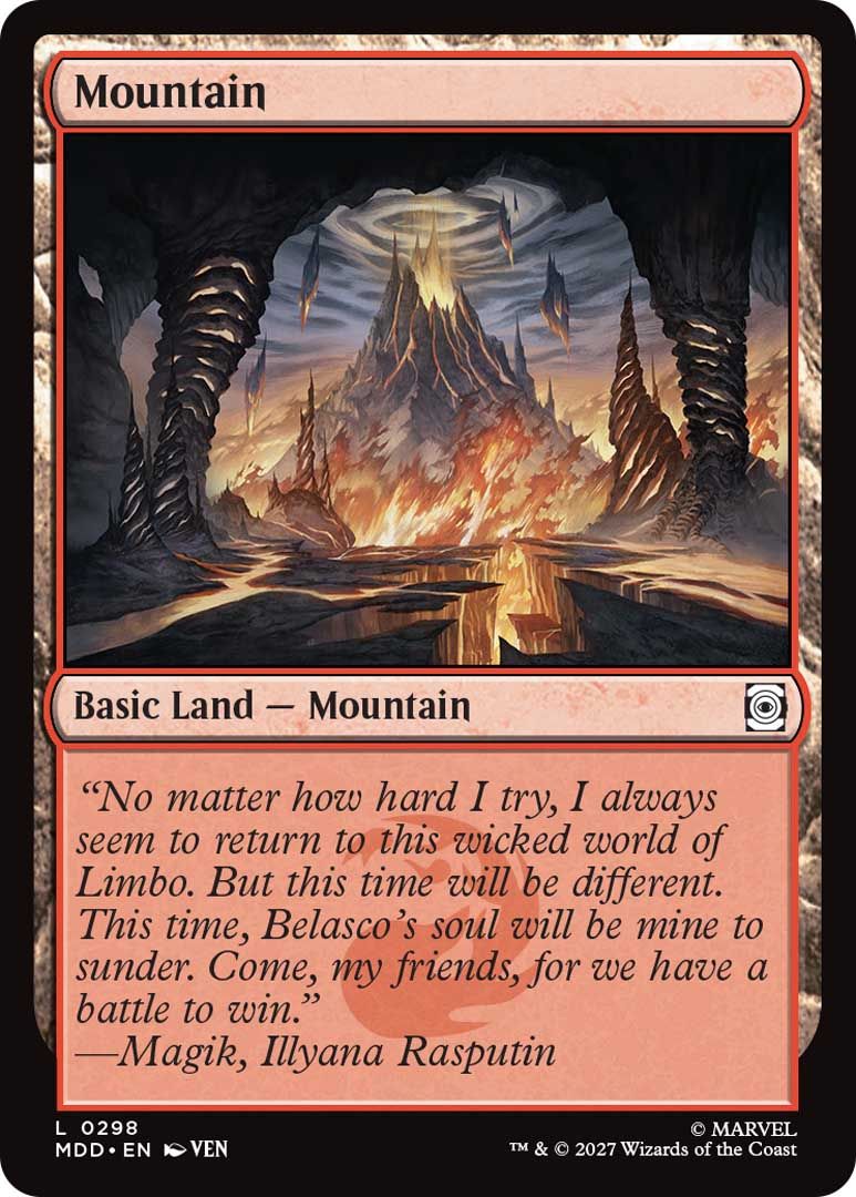 MTG Darkhold Destiny cards on a plain background