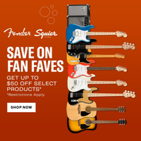 Fender sale: Squier, Acoustasonic, amps &amp; clothing