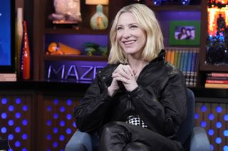 Cate Blanchett on 'Watch What Happens Live With Andy Cohen.'