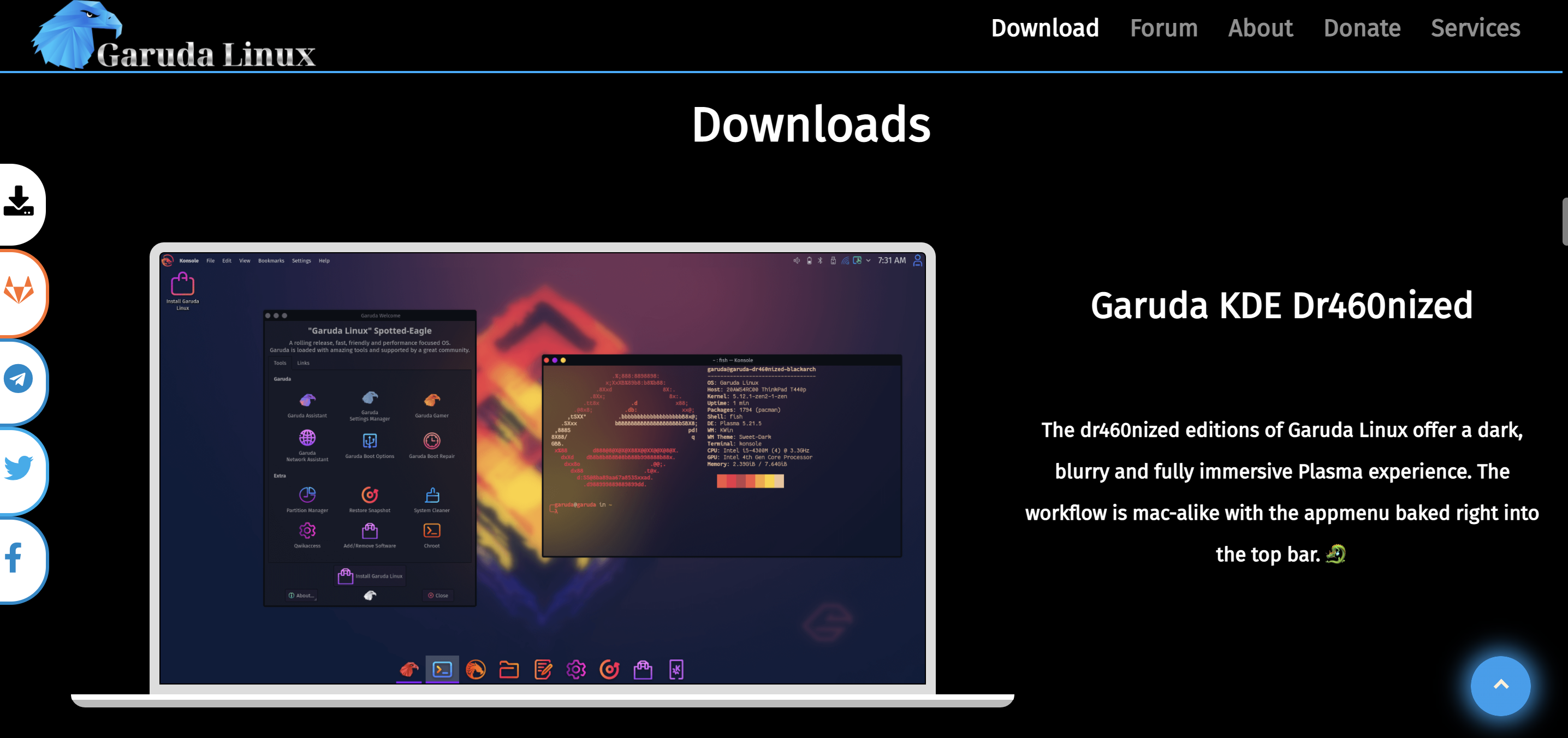 best linux distros for gaming: garuda