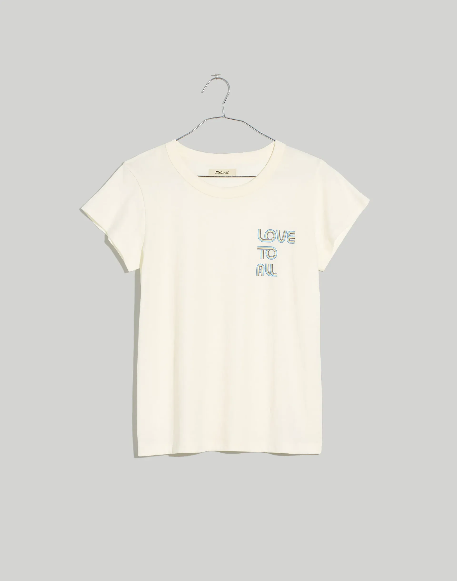 Love to All Pride Softfade Cotton Perfect Vintage Tee