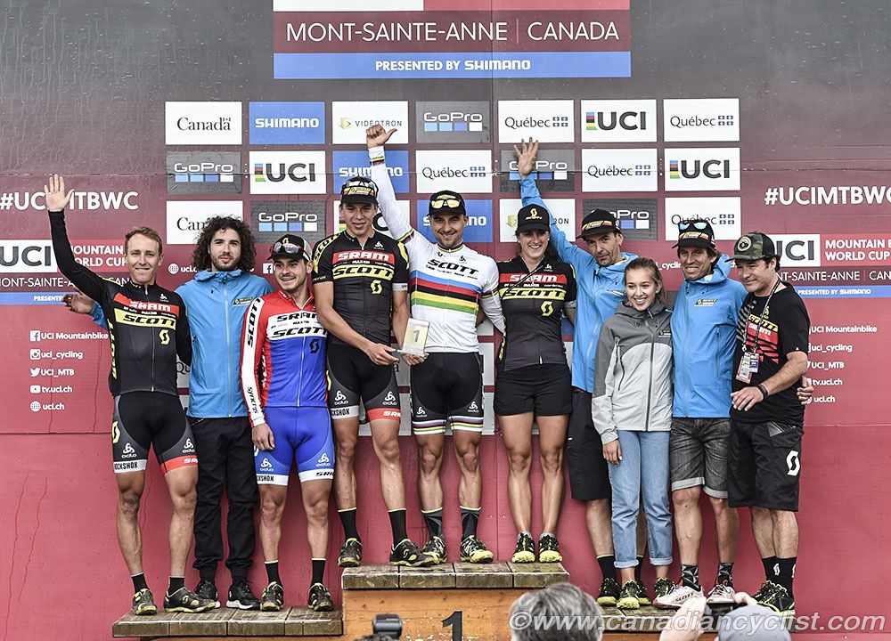 Scott-SRAM MTB Racing Team top World Cup team