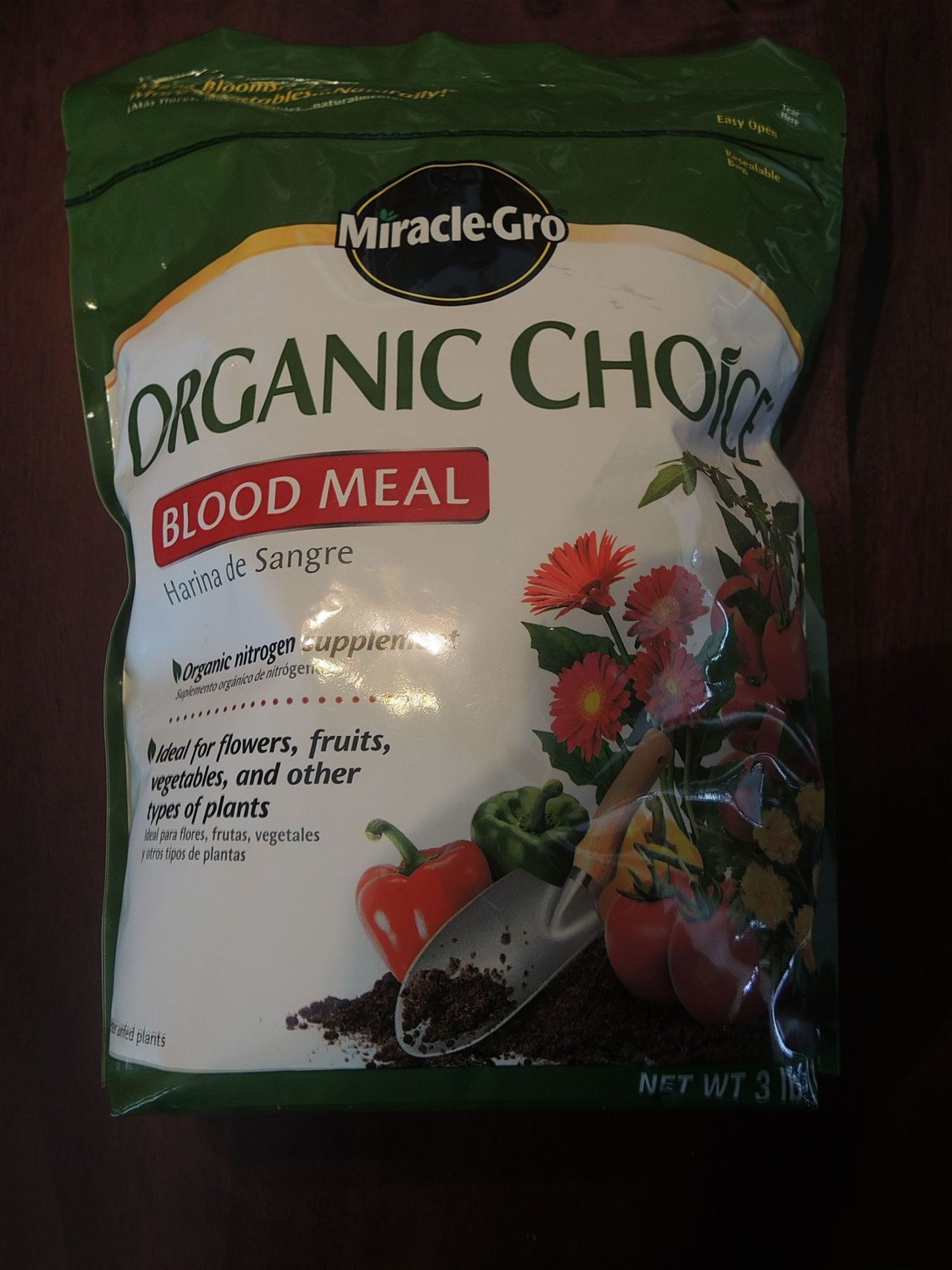 Bag Of Blood Meal Soil