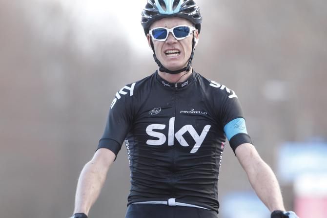 Chris Froome (Team Sky) wins stage 4 of Tirreno-Adriatico