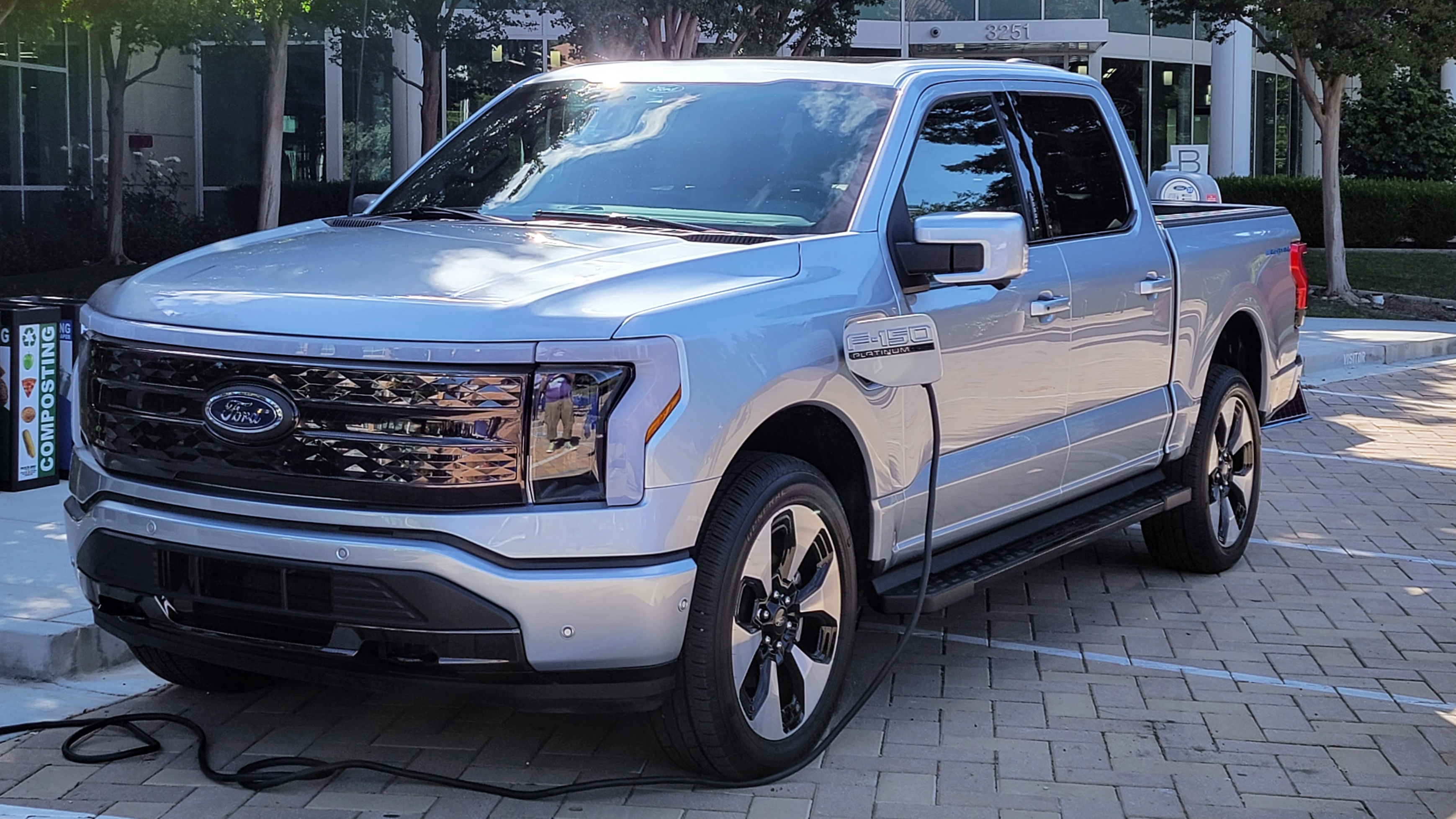 Check Out The Ford F 150 Lightning From All Angles With Space For Junk In Its Frunk Techradar