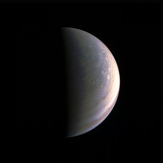Juno Approaches Jupiter's North Pole