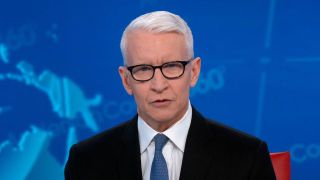 Anderson Cooper hosting on CNN