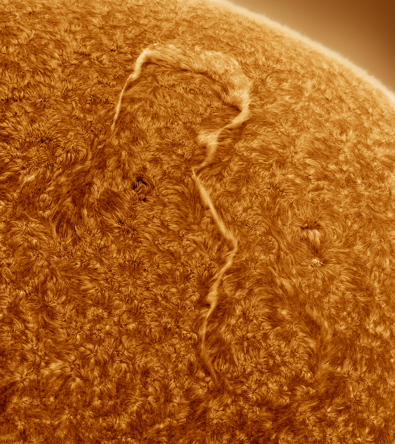 太陽フレアは星の近くの燃えるような表面から広がります
