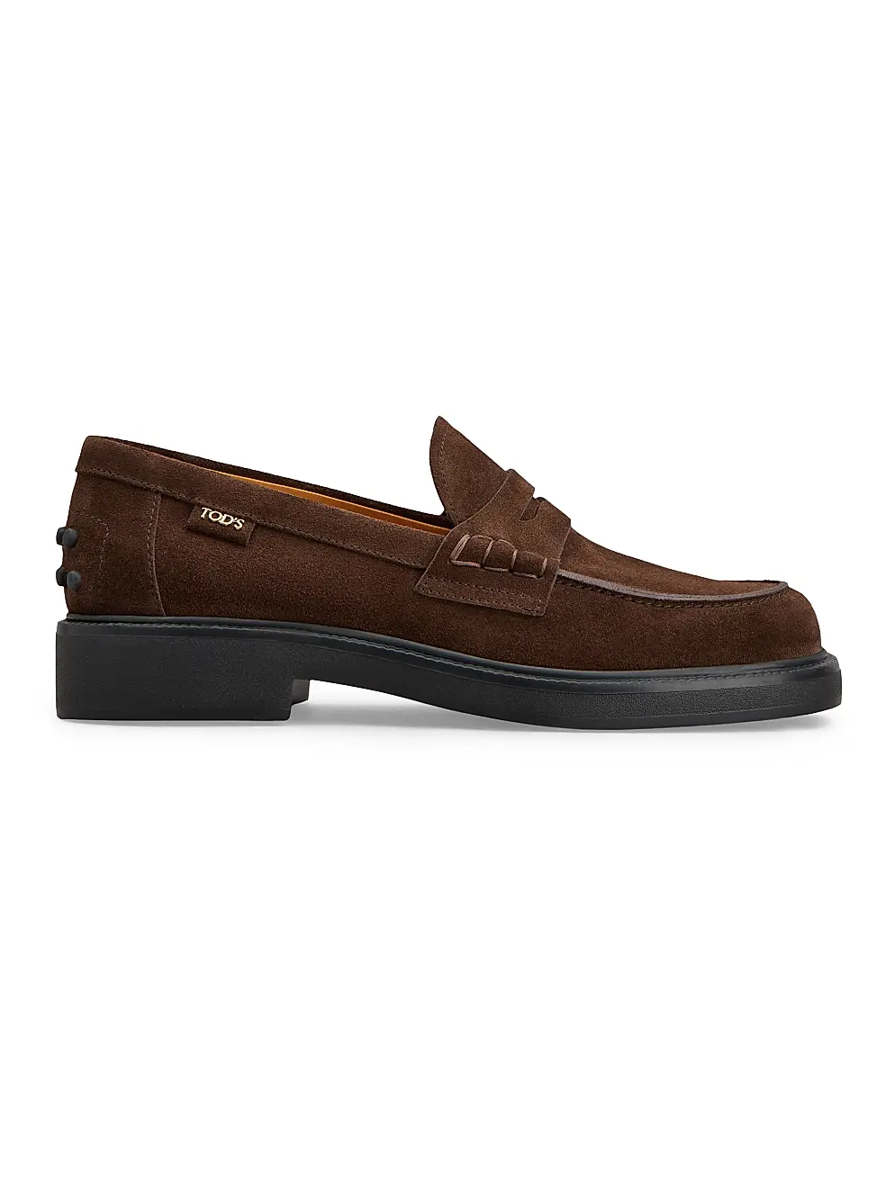 Suede Penny Loafers