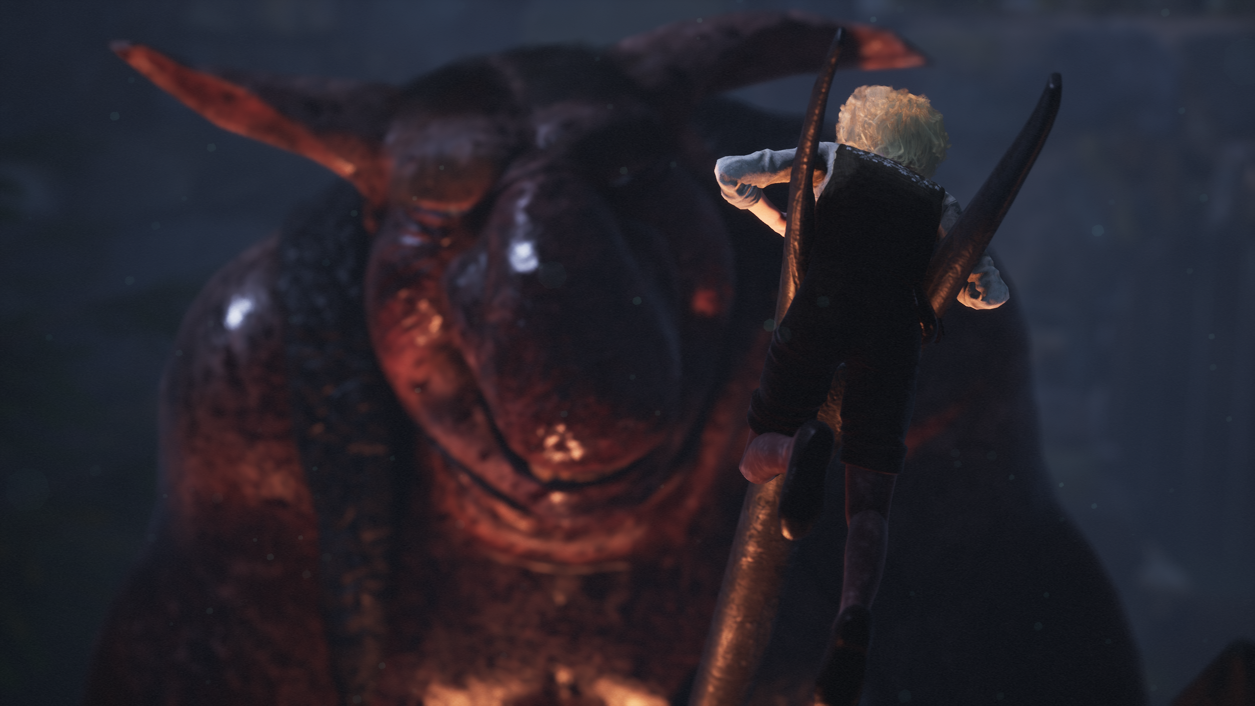 A boss fight