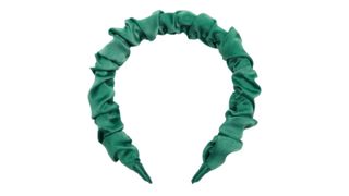 & Other Stories Ruched Alice Headband in Green