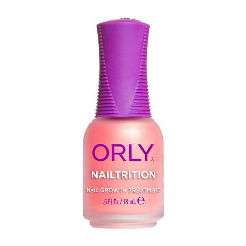 Orly Nailtrition Helps to Stimulate Fast Natural Nail Growth and Strengthens Peeling and Splitting Nails. 18ml