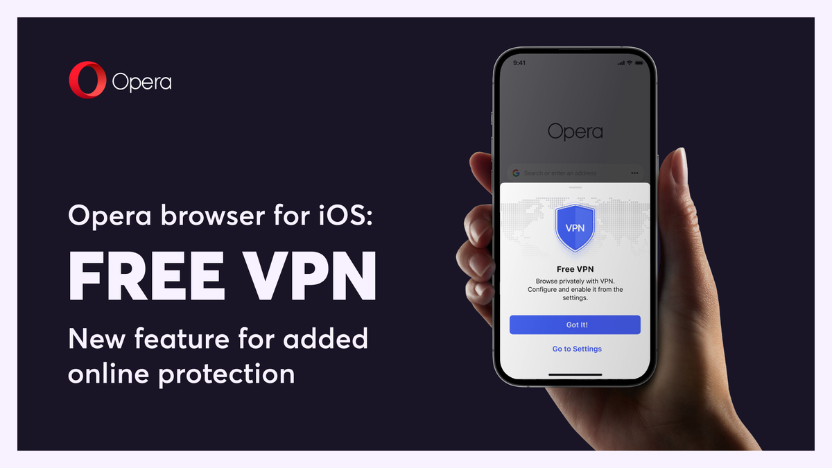 Opera Free VPN