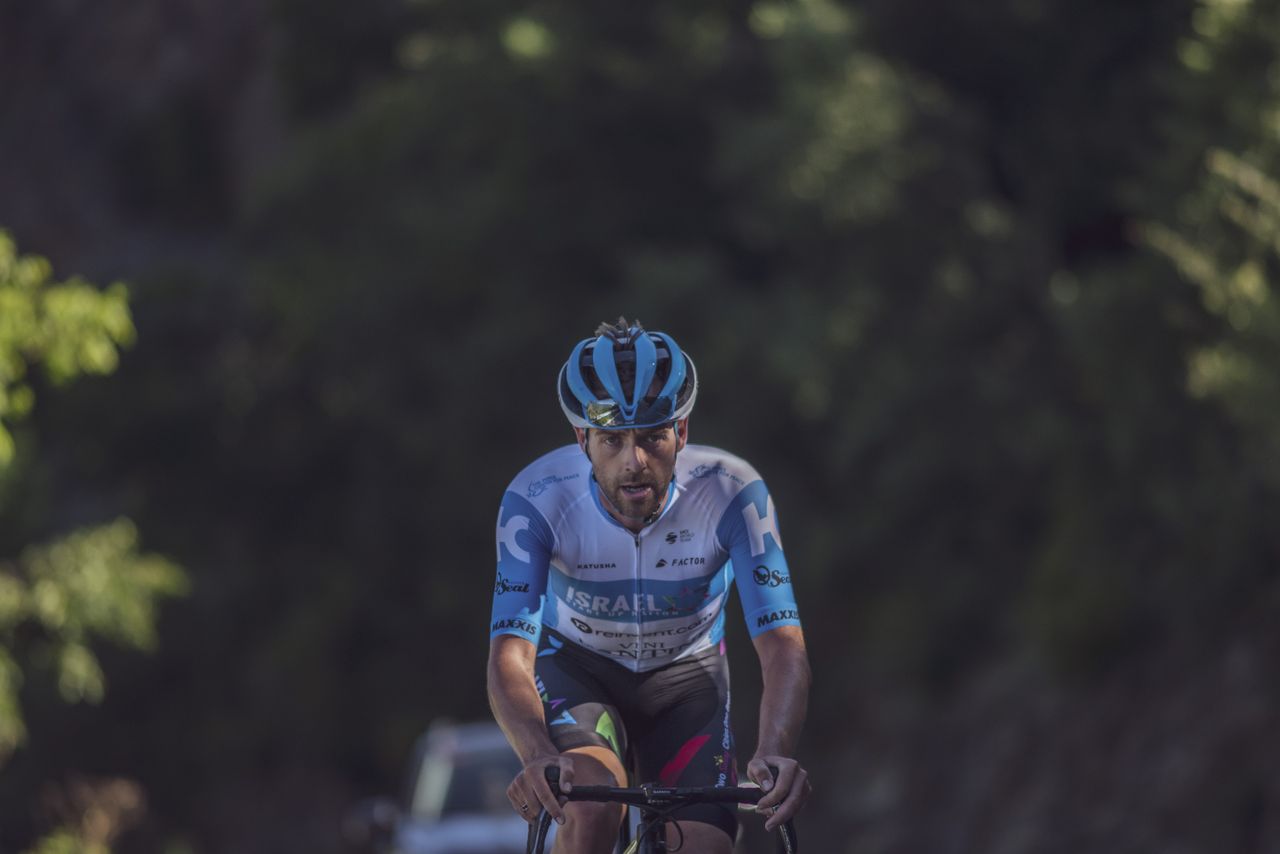 Alex Dowsett in training in Andorra.