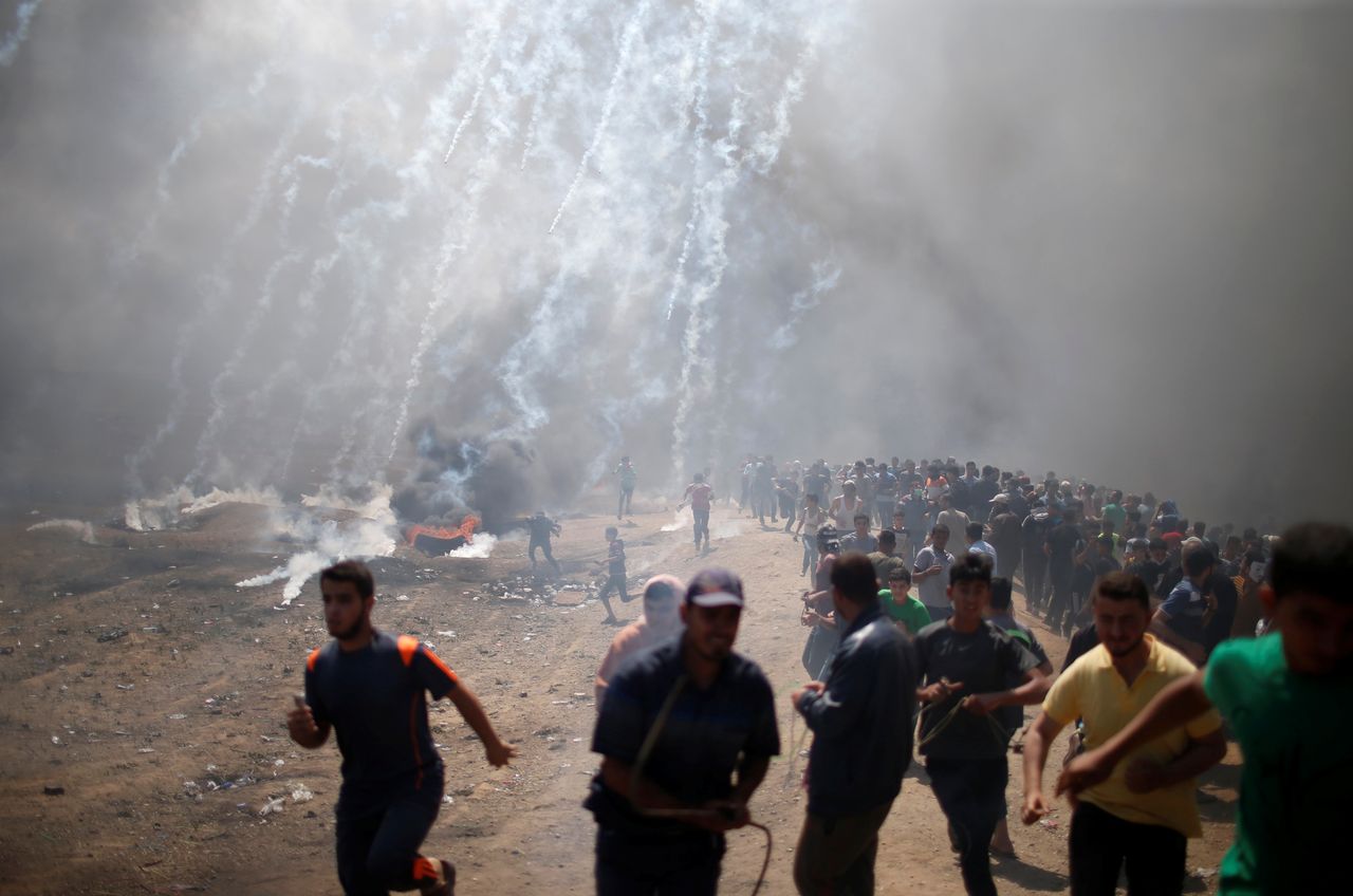 Violence near the border between Gaza and Israel. 