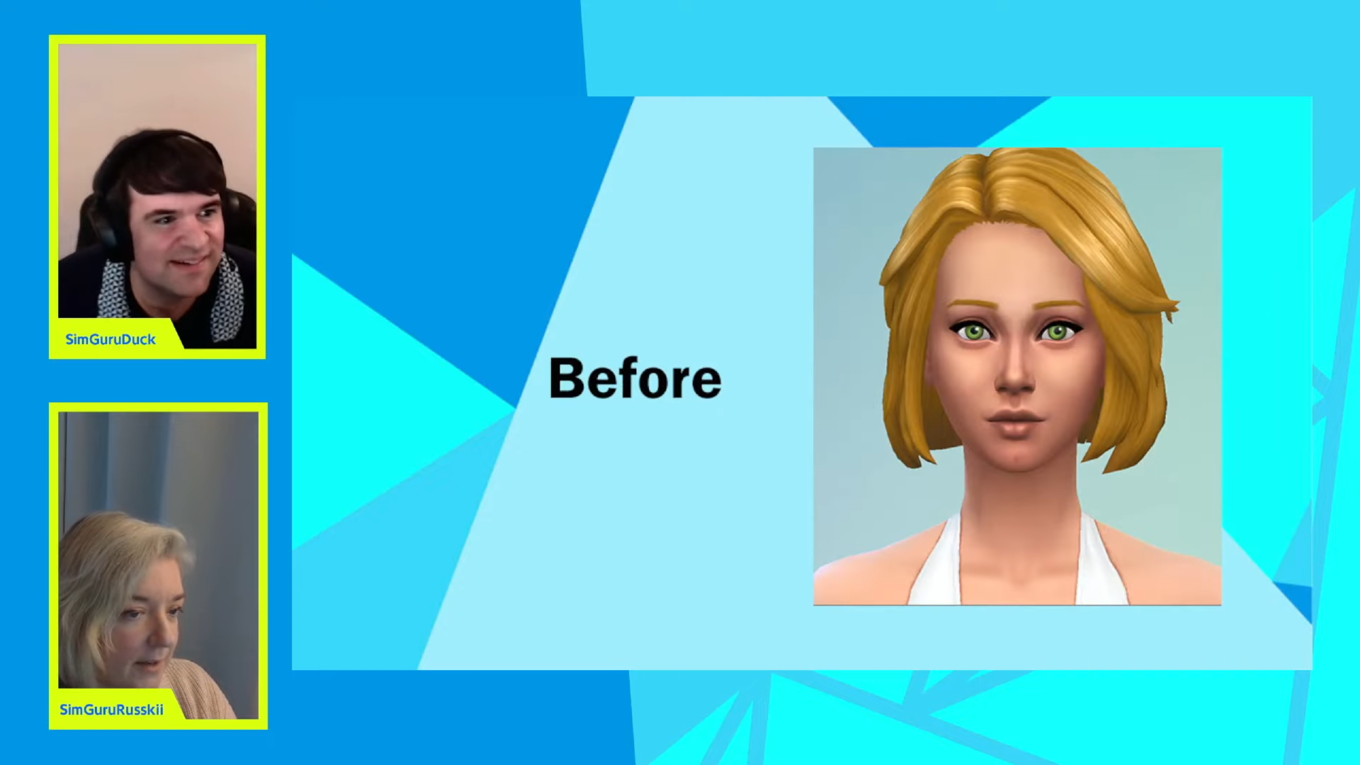 Dina Caliente's current appearance in The Sims 4