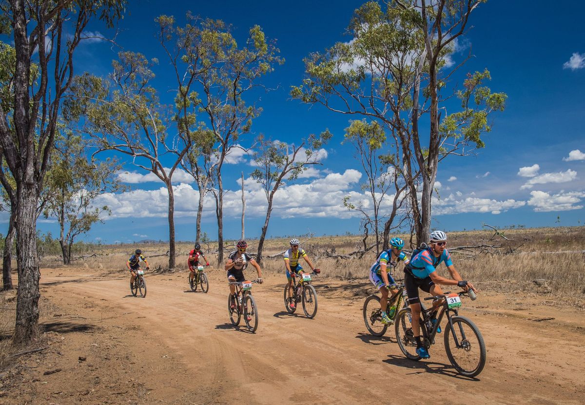 Riders compete at the 2019 Crocodile Trophy in Queensland, Australia