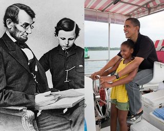 Abe Lincoln and Barack Obama