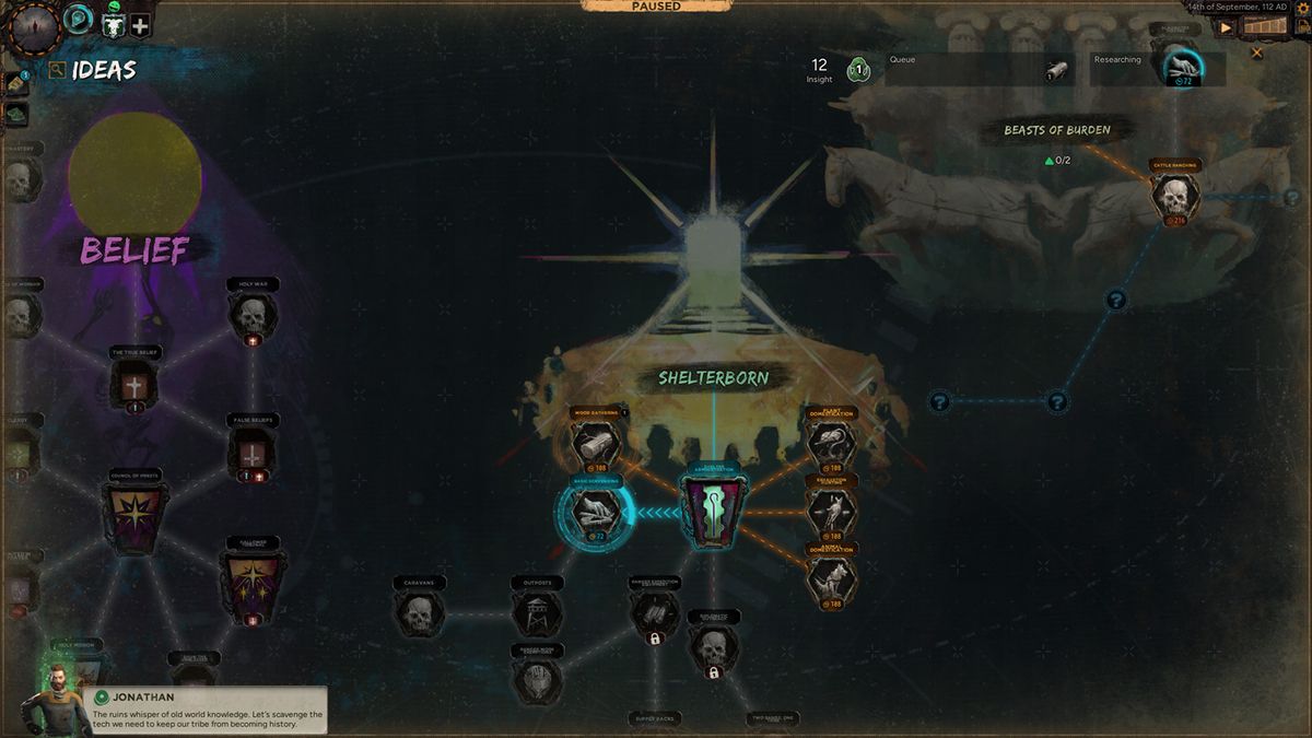 Upcoming strategy game Afterworld.