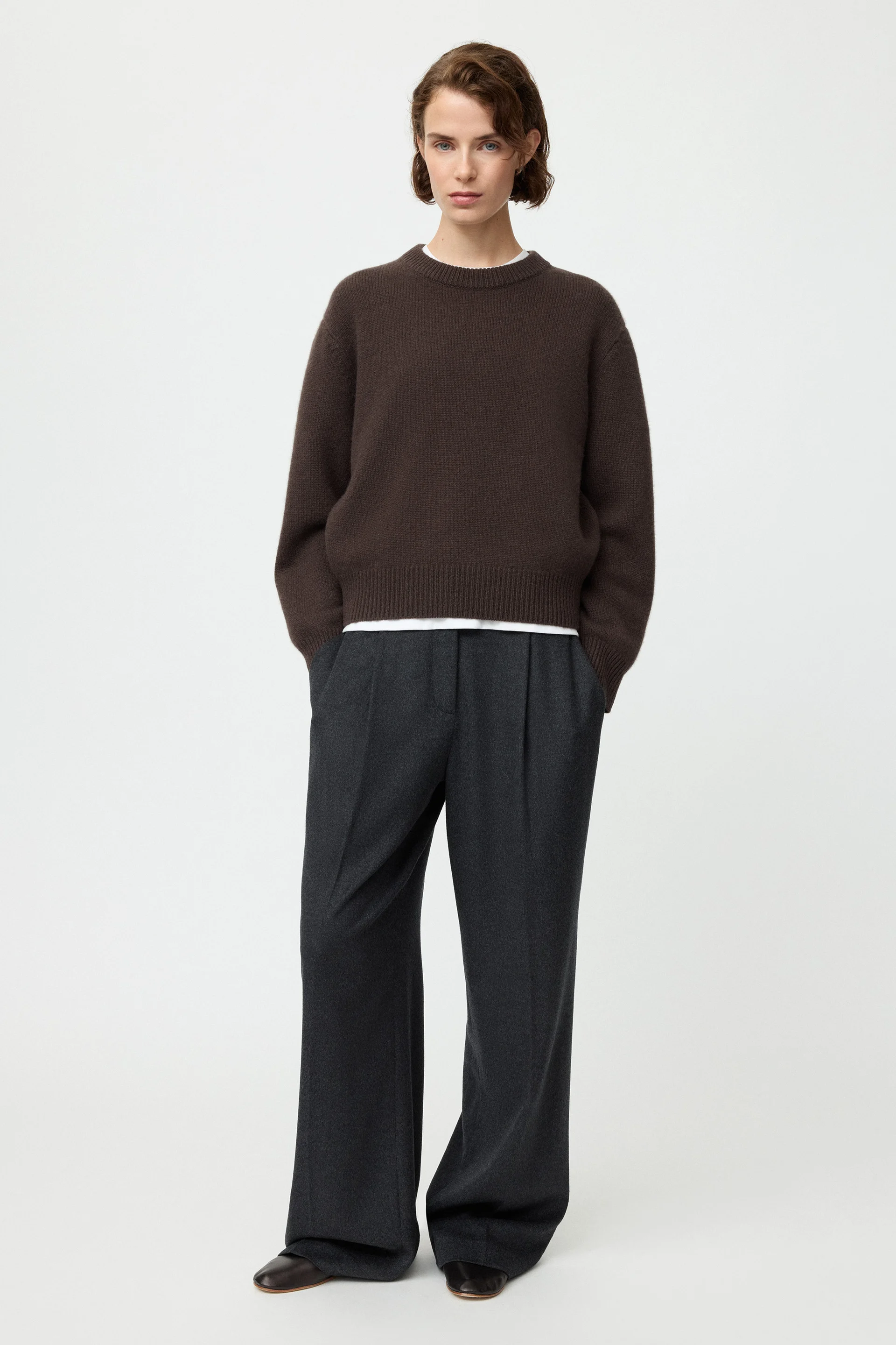 soft goat, Signature Crewneck