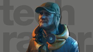Beste Oculus Quest 2 spill: En karakter fra spillet Half Life Alyx mot grå bakgrunn