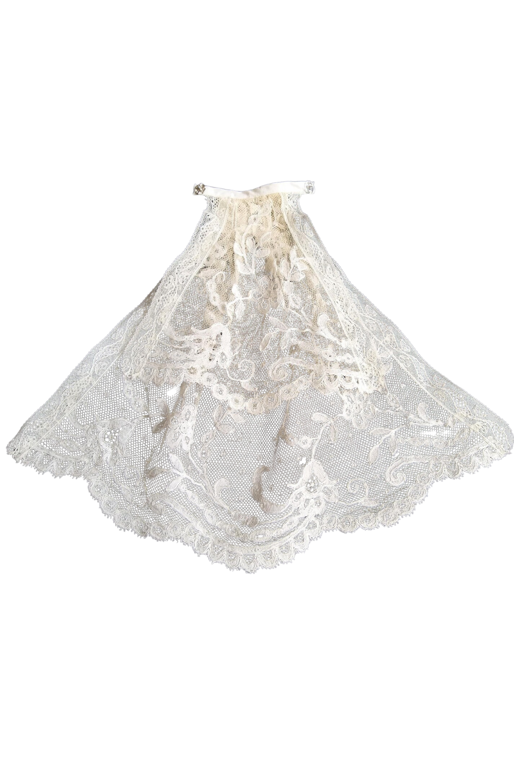 Etsy, Antique Lace Jabot- 1910s-1920s