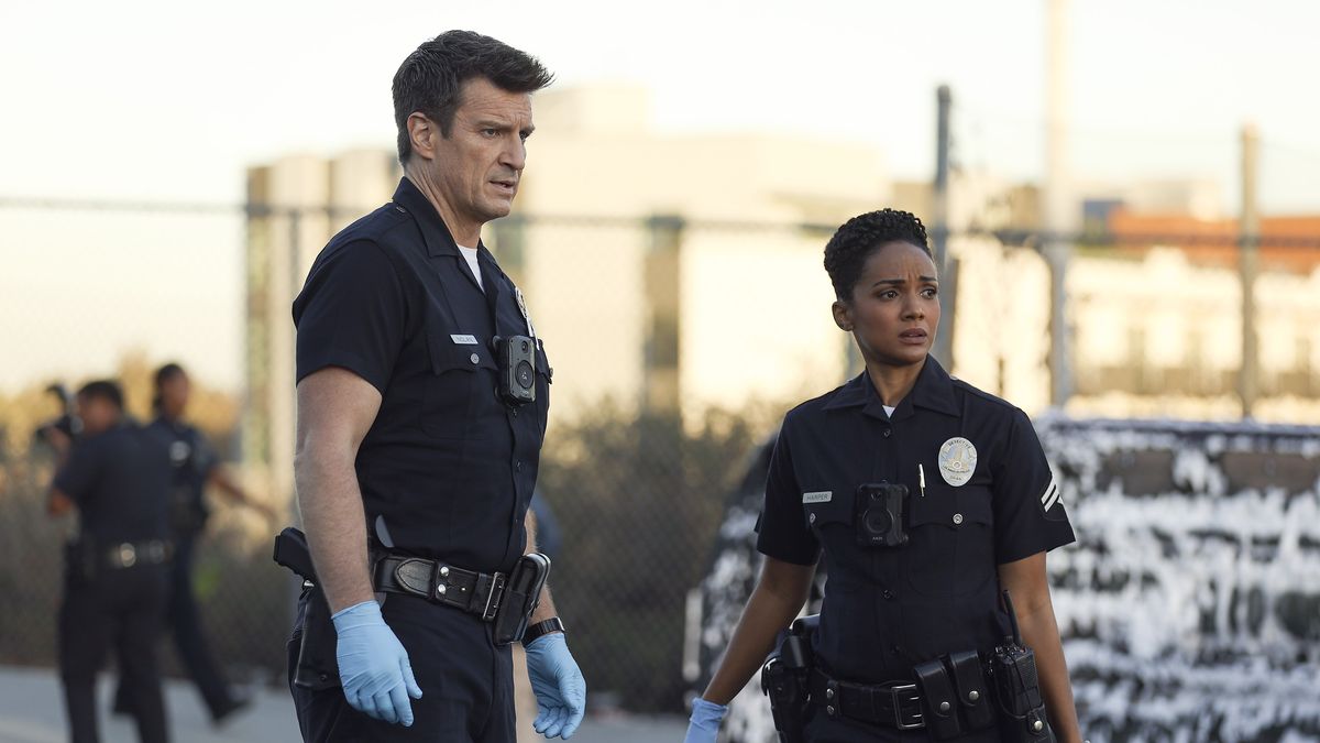 The Rookie season 4 Nathan Fillion Mekia Cox