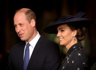 Prince William and Kate Middleton at Commonwealth Day Service 2023