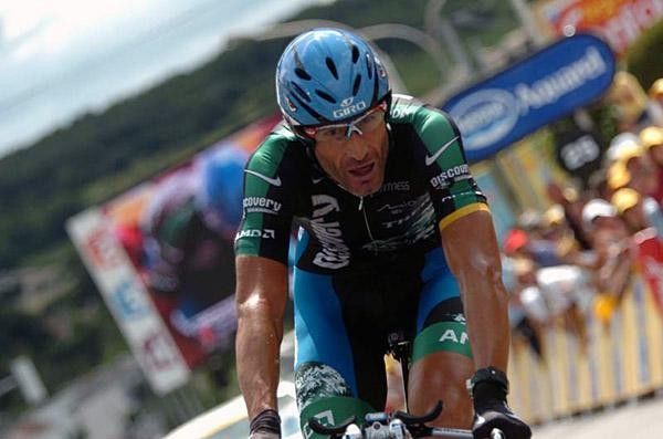 George Hincapie powered to a 7th place