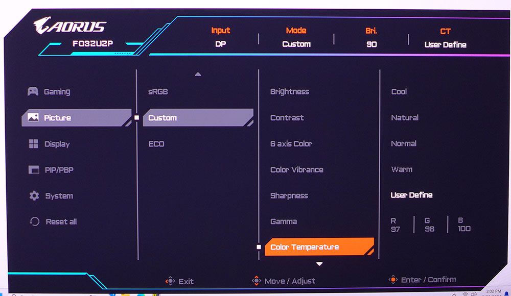 Gigabyte Aorus FO32U2P