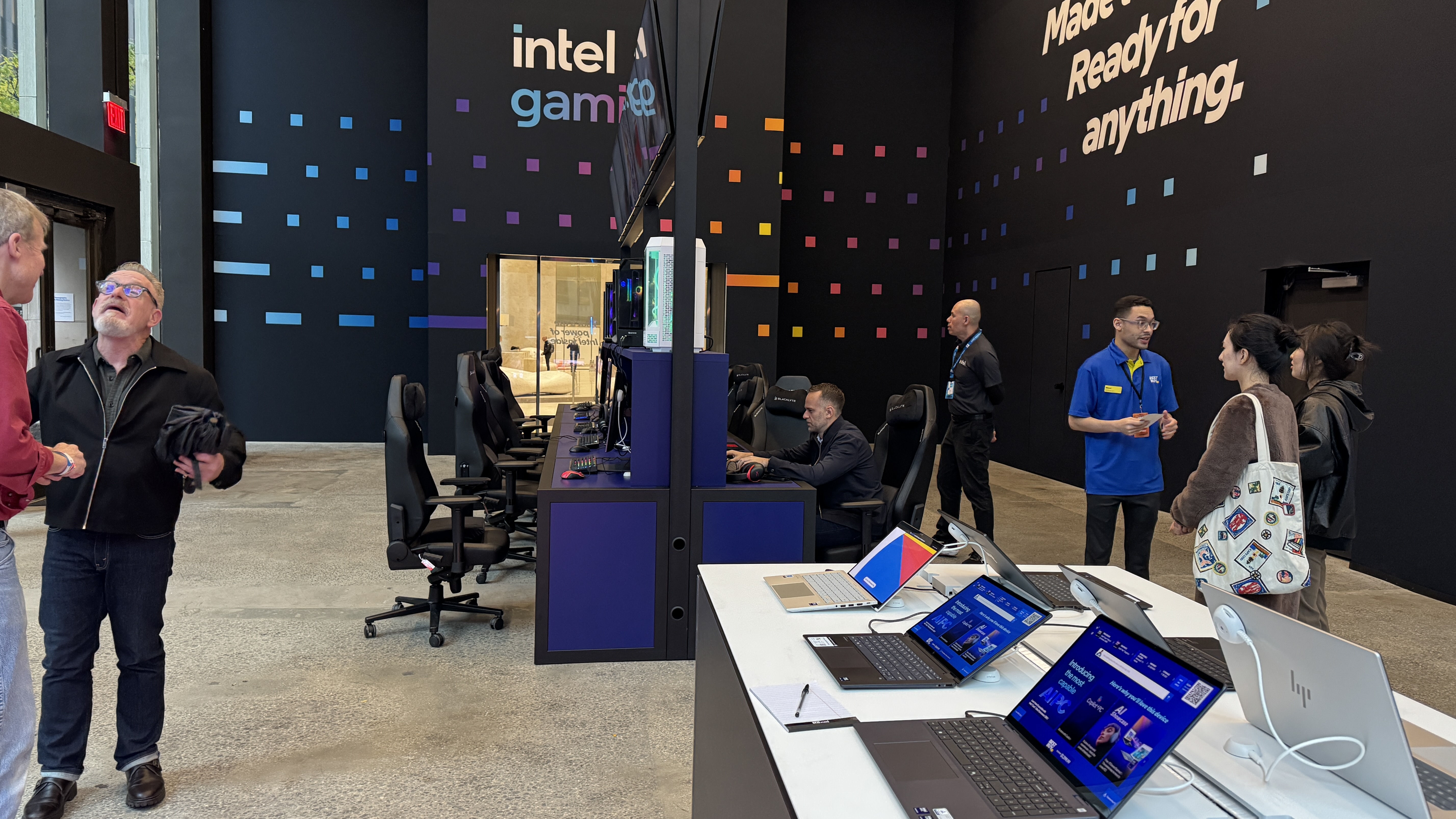 Intel NYC 2025 pop-up store