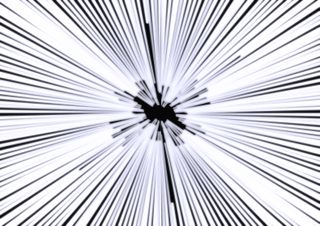 sci-fi vision of hyperspace