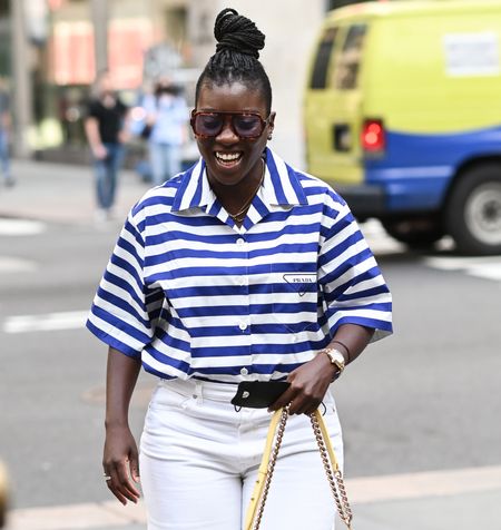 Nikki Ogunnaike at Fashion Month 