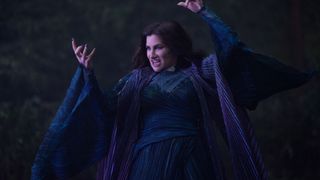 Kathryn Hahn as Agatha in episode 1 of Disney Plus series Agatha All Along