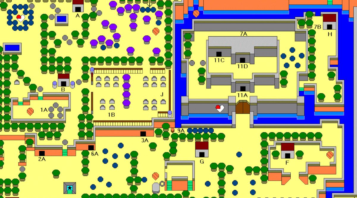 Dragon Quest 3 - Female PCs (SNES version) Minecraft Map