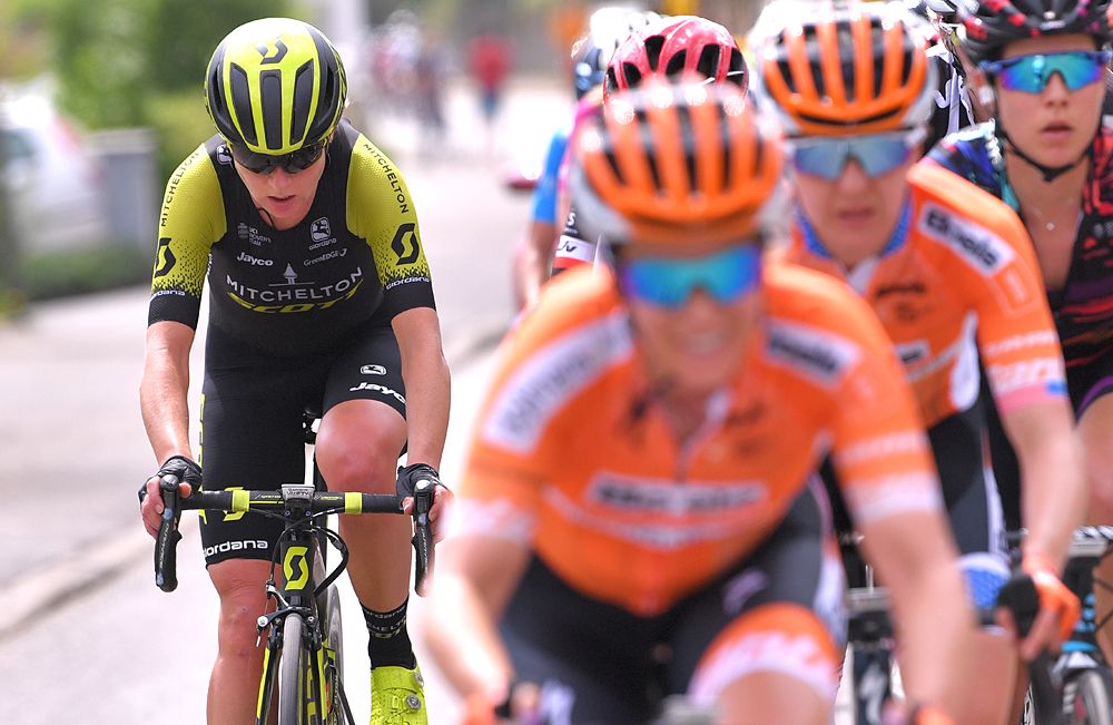 Annemiek Van Vleuten (Mitchelton-Scott) at Liege-Bastogne-Liege