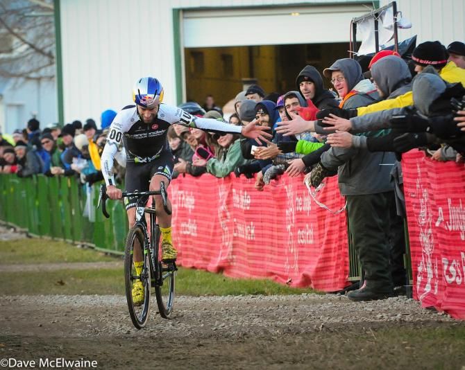 Tim Johnson (Cannondale Cyclocrossworld.com) wins day three of Jingle Cross