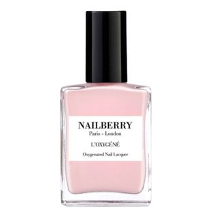 Nailberry Rose Blossom Oxygenated Nail Lacquer, on a white background