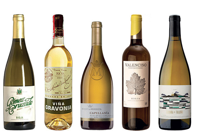 white rioja wines