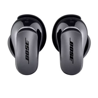 Bose QuietComfort Ultra earbuds on white background
