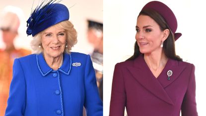 Kate Middleton allowed Camilla to shine, seen here side-by-side