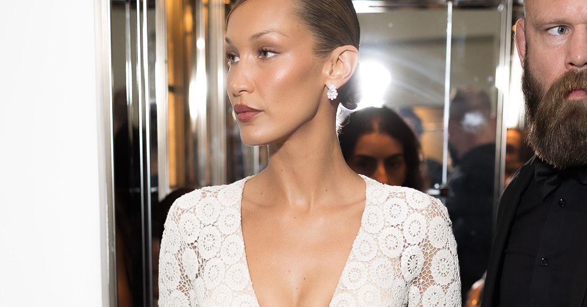 In Cannes, Bella Hadid Wore the Color All Over Zara and Ref