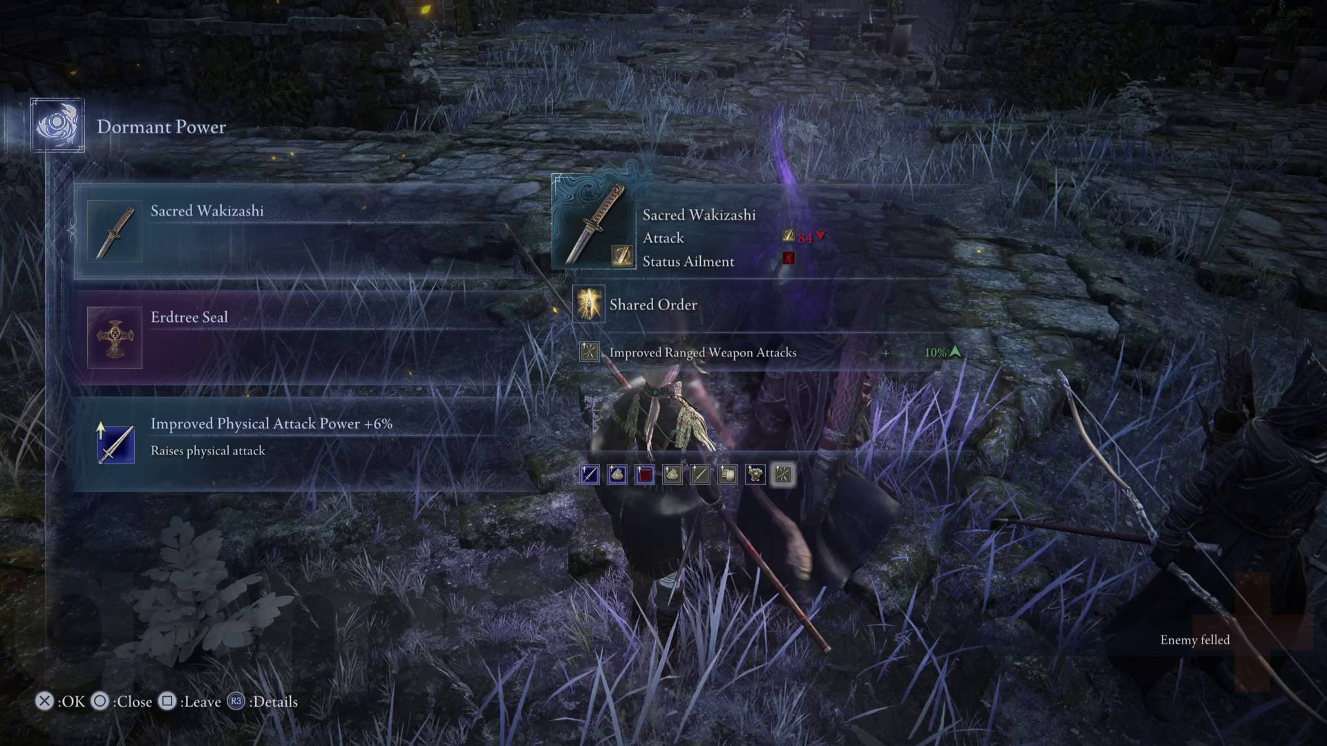 Elden Ring Nighreign Night Aspect Expedition holy weapons as a reward for killing boss